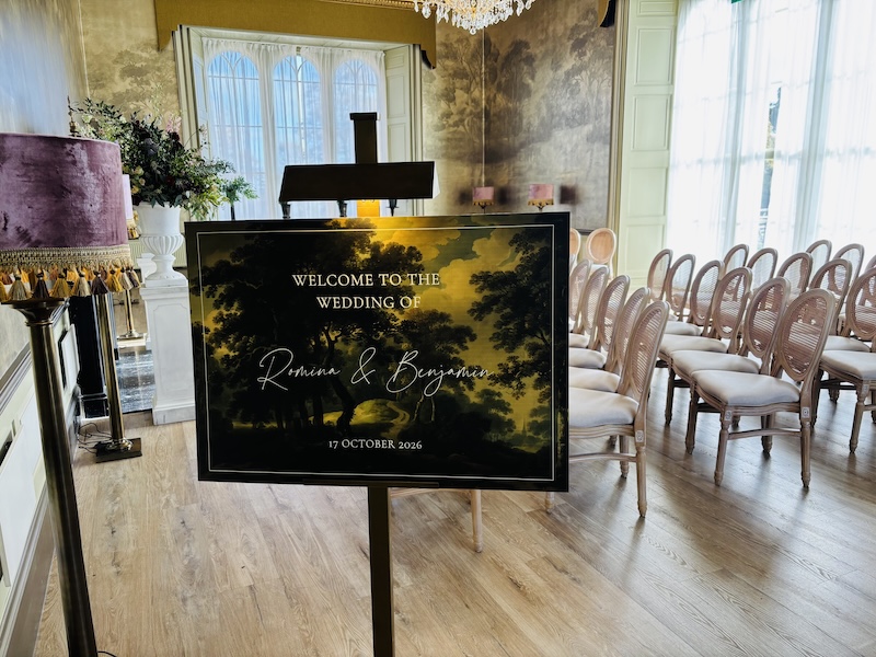 Mowbray String Quartet playing at a wedding or event